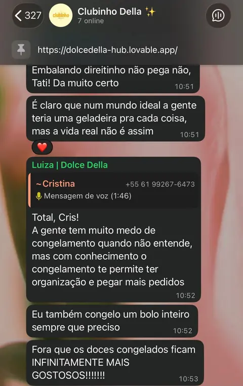 Conversa real do Clubinho Della 4